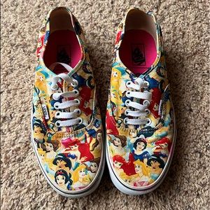 Disney princess Vans! size 8.5